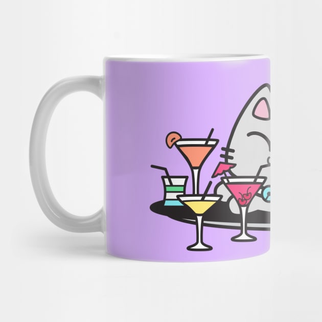 Martini Cat by plattercats